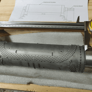 Custom Roller Dies for N95 Mask Cutting