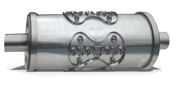 Roller die of sanitary pad